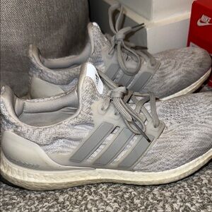 Adidas Gray Ultra Boost Sneakers